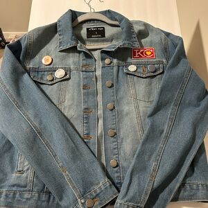 Handmade Denim Jacket with KC Patch